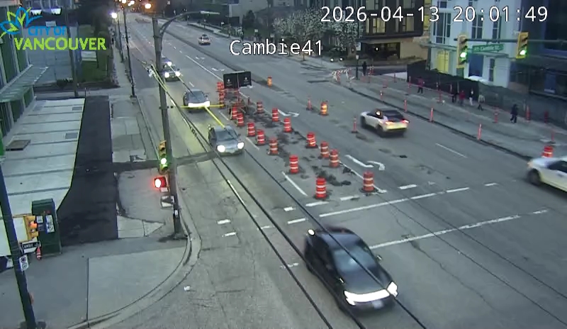 Cambie St & W 41st Ave - E