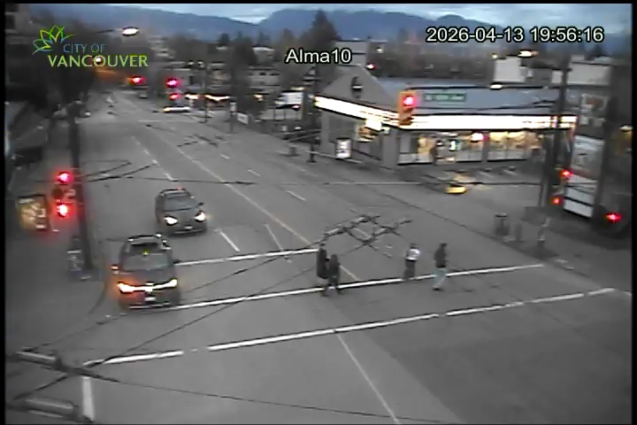 Alma St & W 10th Ave - N