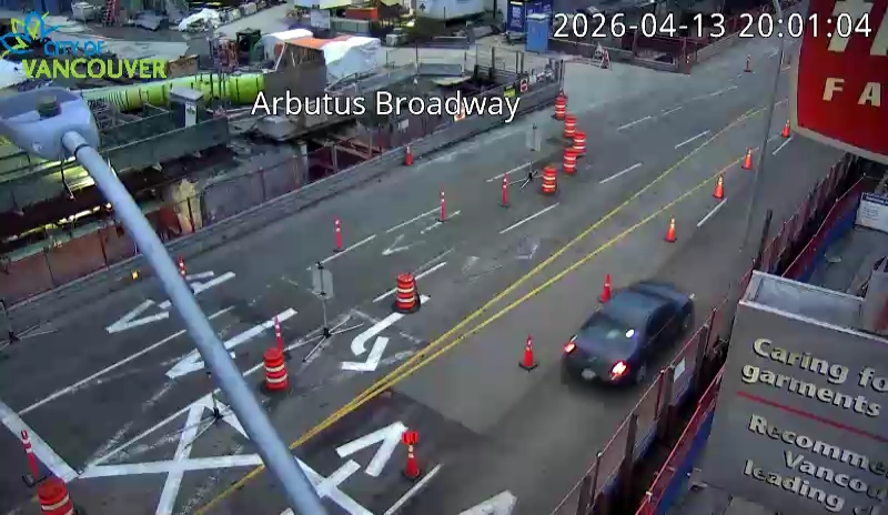 Arbutus & Broadway - East