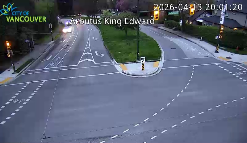 Arbutus St and W King Edward Ave - West