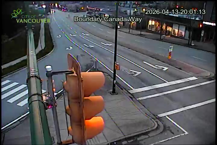 Boundary Rd & Canada Way - E