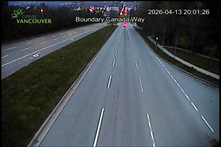 Boundary Rd & Canada Way - N