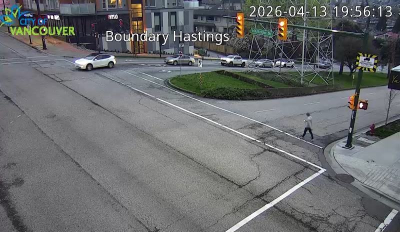 Boundary Rd & E Hastings St - South