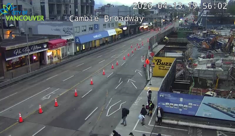 Cambie St & W Broadway - East