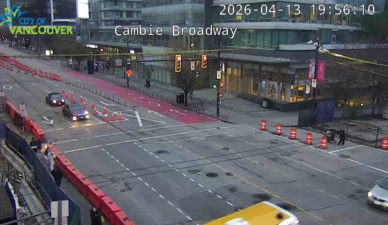 Cambie St & W Broadway - West