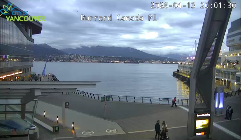 Burrard St & Canada Place - North