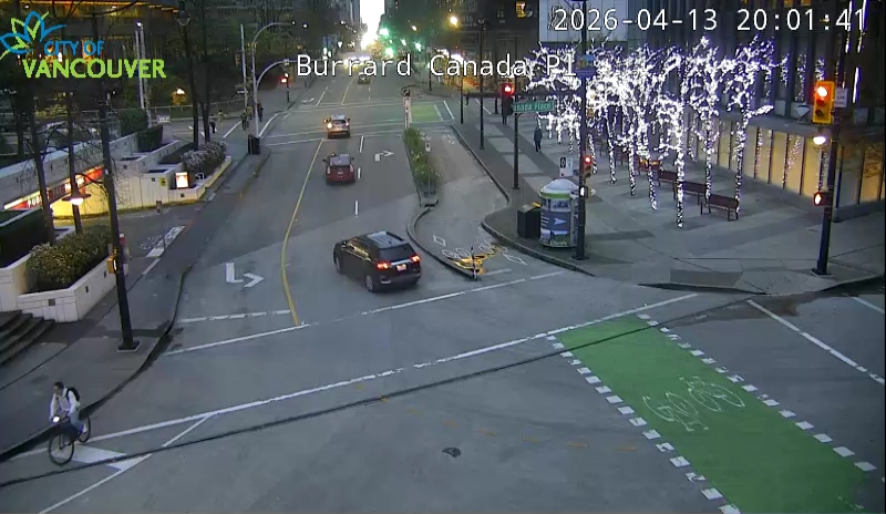 Burrard St & Canada Place - South