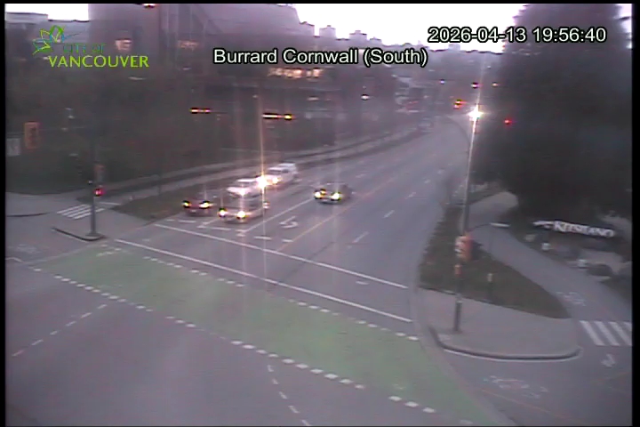 Burrard Bridge - West exit