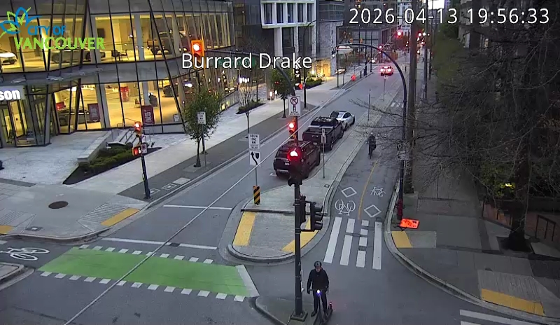 Burrard St & Drake St - E