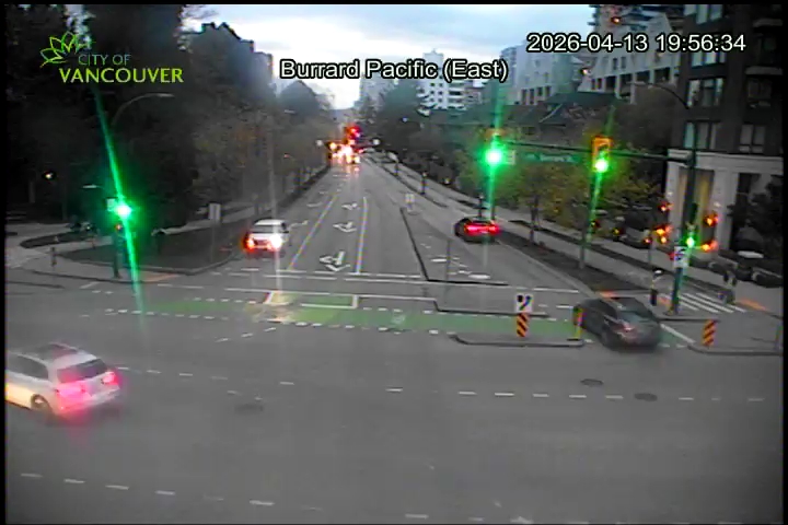 Burrard St & Pacific Ave - W