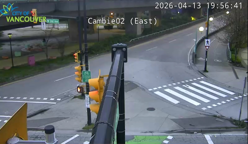Cambie St & W 2nd Ave - East/North