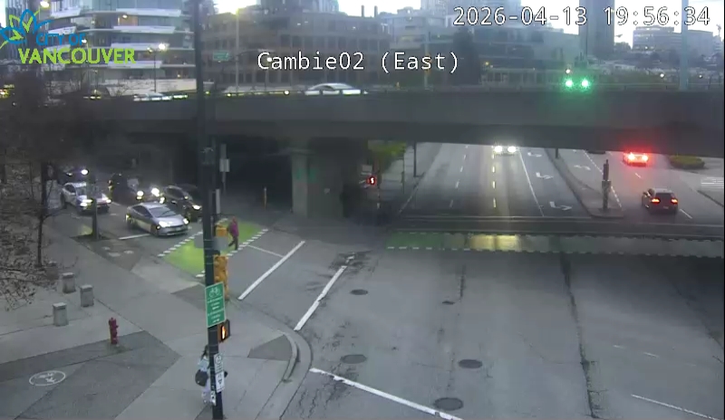 Cambie St & W 2nd Ave - East/South