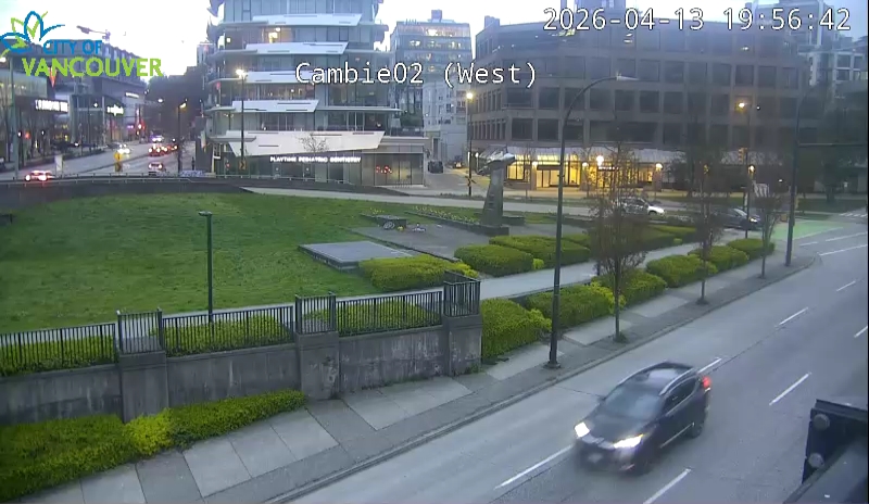 Cambie St & W 2nd Ave - West/South
