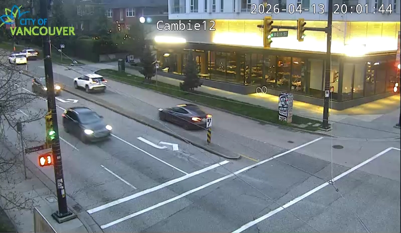 Cambie St & W 12th Ave - East