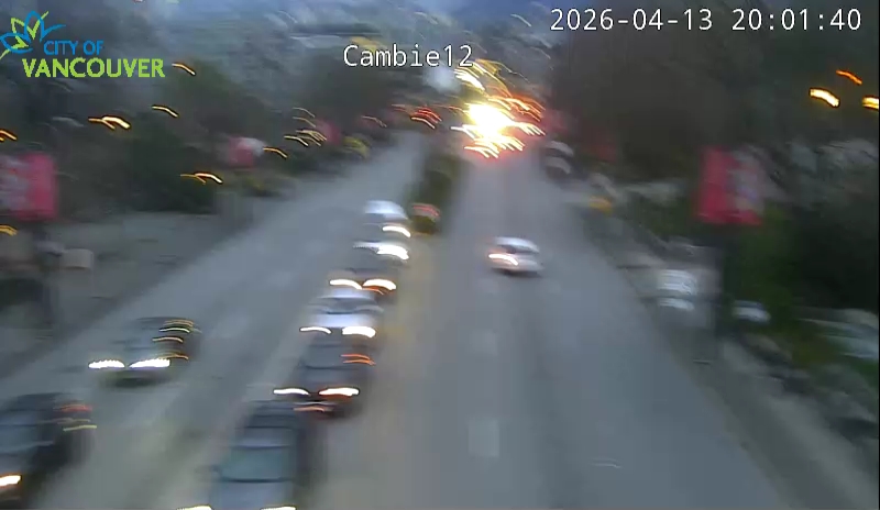 Cambie St & W 12th Ave - North