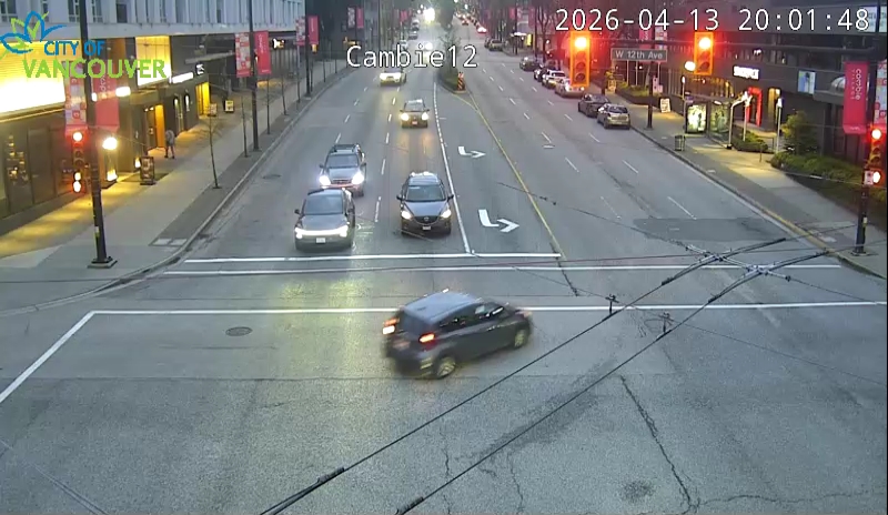 Cambie St & W 12th Ave - South