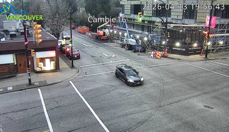 Cambie St and W 16th Ave - East