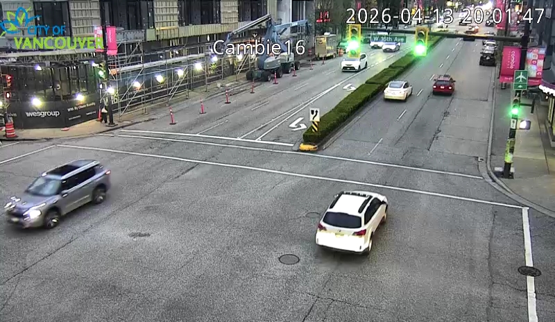 Cambie St and W 16th Ave - South