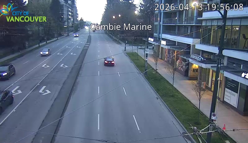 Cambie St & SW Marine Dr - S