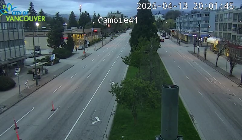 Cambie St & W 41st Ave - N