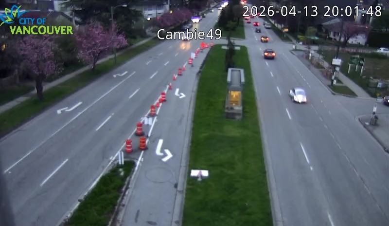 Cambie St & W 49th Ave - N