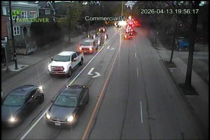 Commercial Dr & E 1st Ave- East