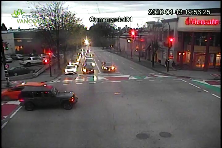 Commercial Dr & E 1st Ave - West