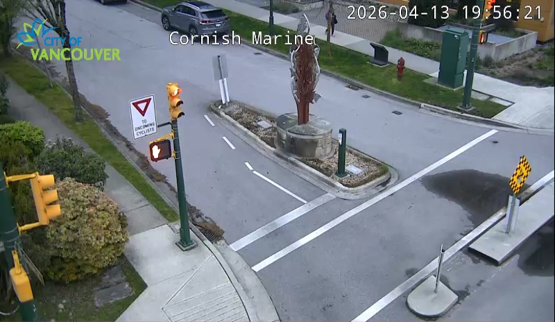 Cornish St & SW Marine Dr - N