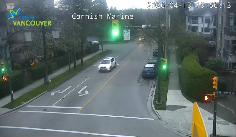 Cornish St & SW Marine Dr - S