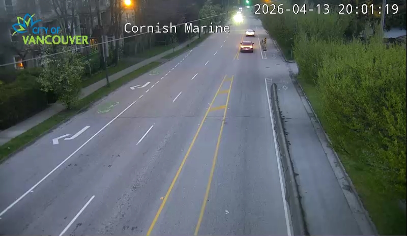 Cornish St & SW Marine Dr - W