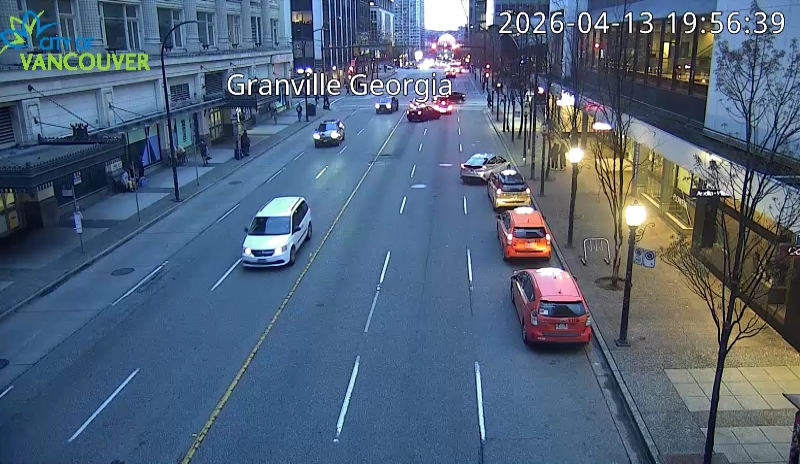 Granville St & E Georgia St - East
