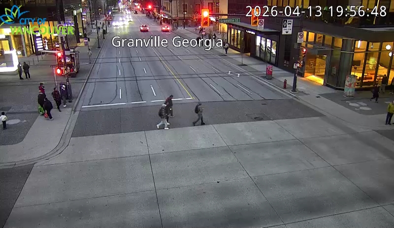 Granville St & E Georgia St - West