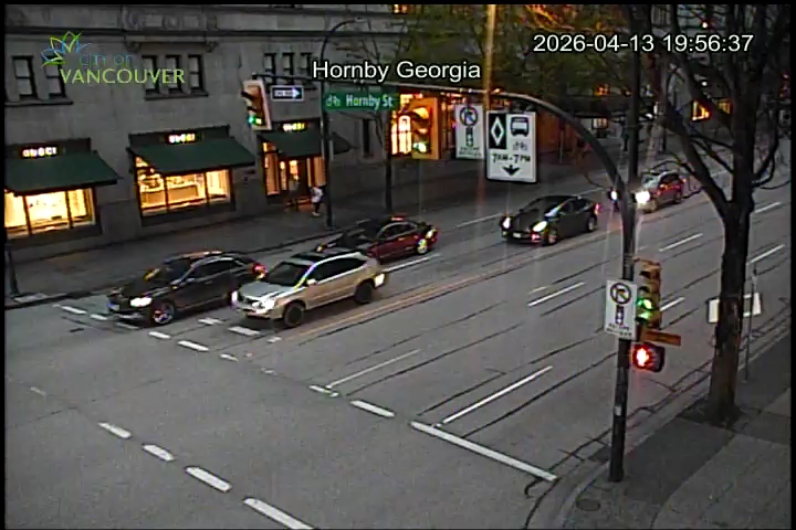Hornby St & E Georgia St - West