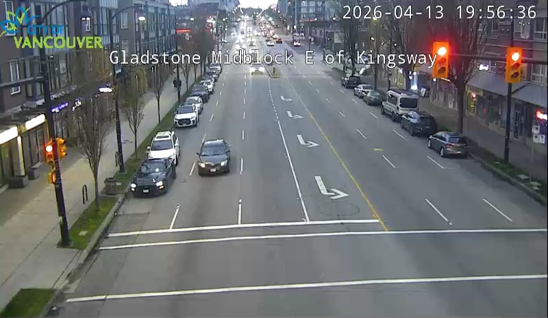 Gladstone St. East of Kingsway - East