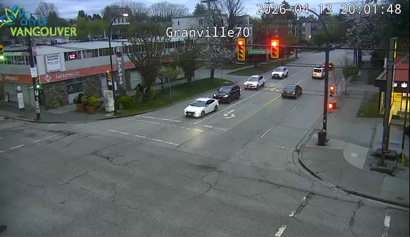 Granville St & W 70th Ave - E