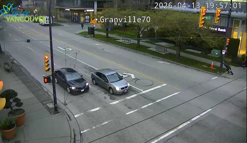 Granville St & W 70th Ave - W