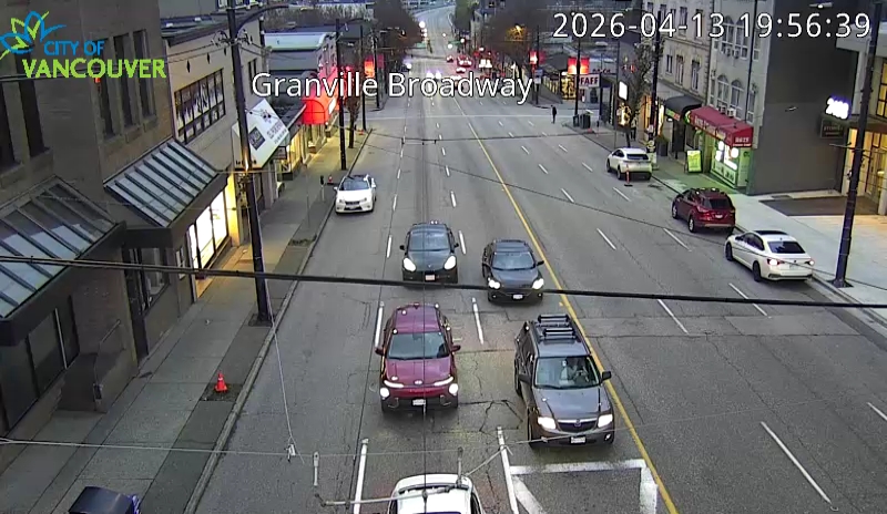 Granville St & W Broadway Ave - North