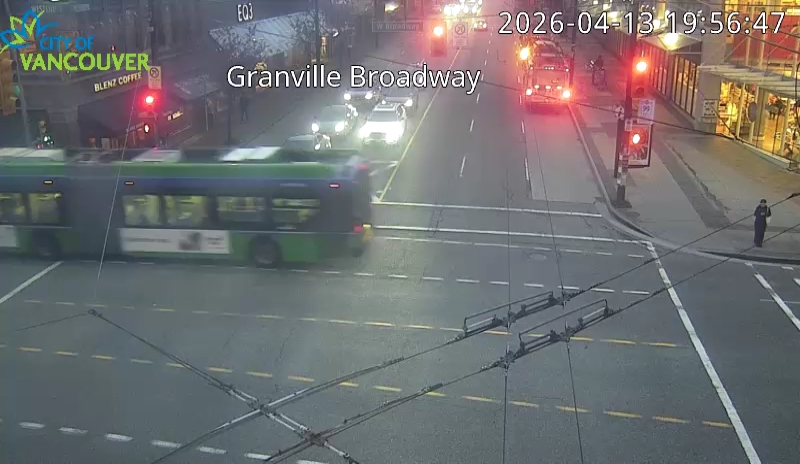 Granville St & W Broadway Ave - South