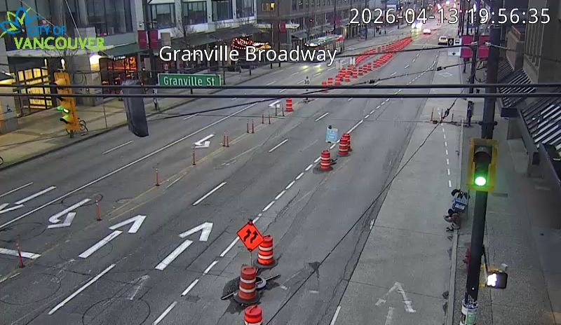 Granville St & W Broadway Ave - West
