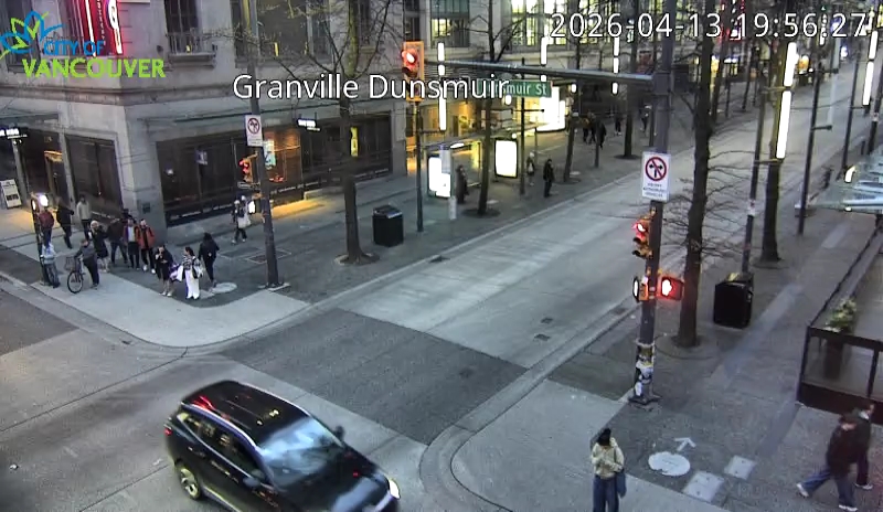 Granville St & Dunsmuir St - South
