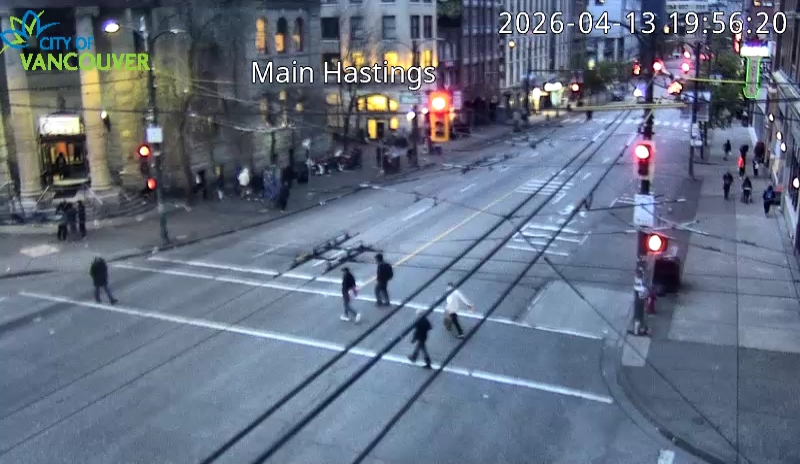 Main St & E Hastings St - West