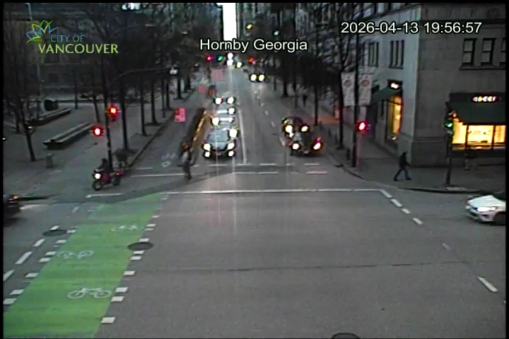 Hornby St & E Georgia St - South