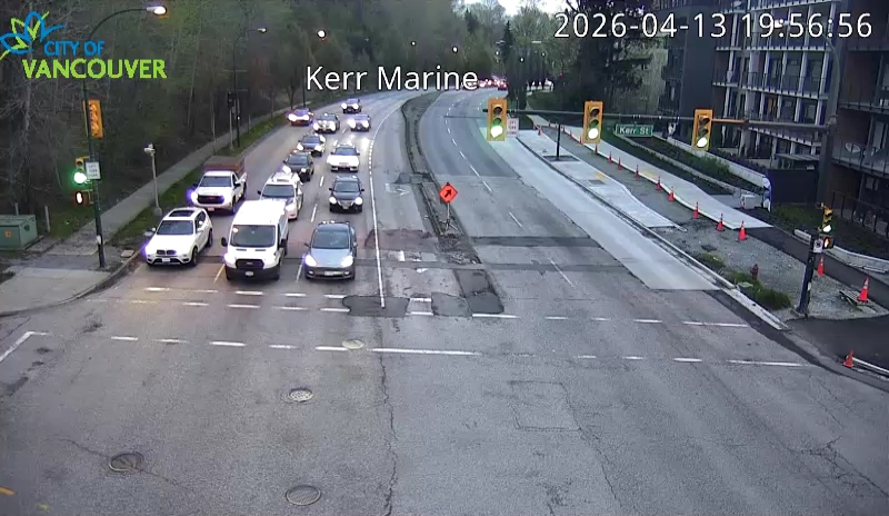 Kerr St & SE Marine Dr - East