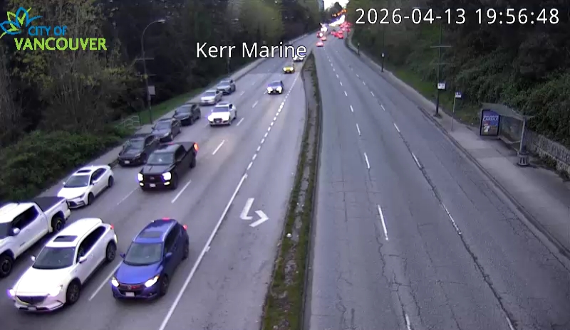 Kerr St & SE Marine Dr - West