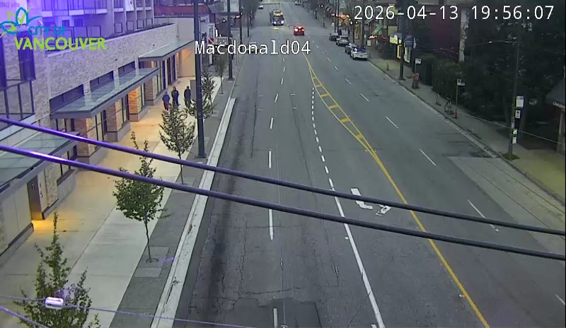 Macdonald St & W 4th Ave - East