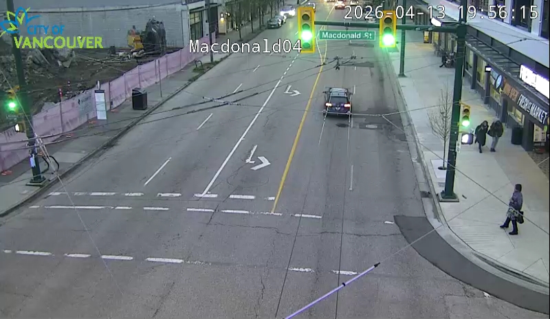 Macdonald St & W 4th Ave - West