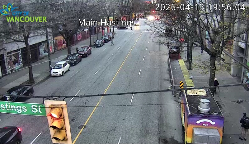 Main St & E Hastings St - North