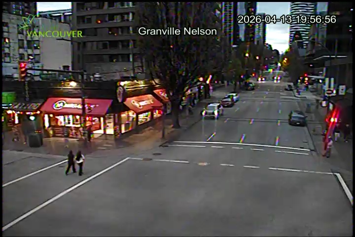 Granville St & Nelson St - West