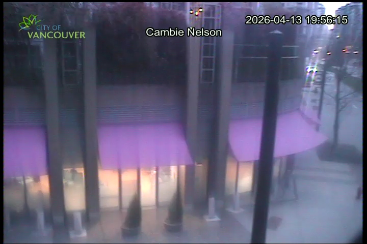 Cambie St & Nelson St - West
